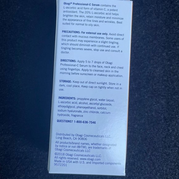 Obagi Professional-C 20% Vitamin C Serum Facial Serum - Picture 6 of 7